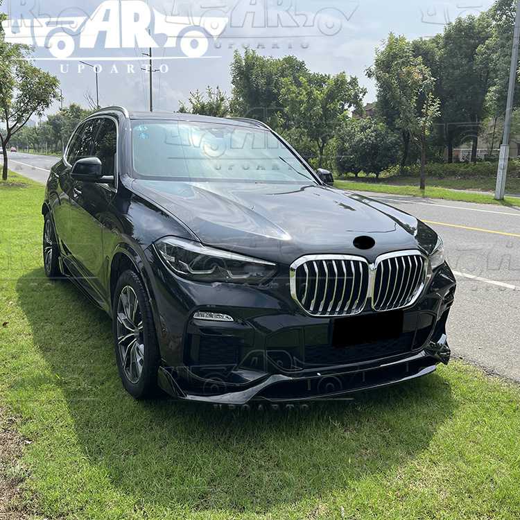 bmw x5 g05 front lip black