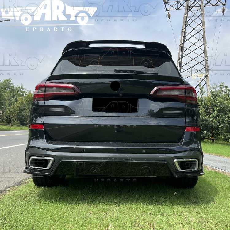 x5 g05 rear diffuser spoiler