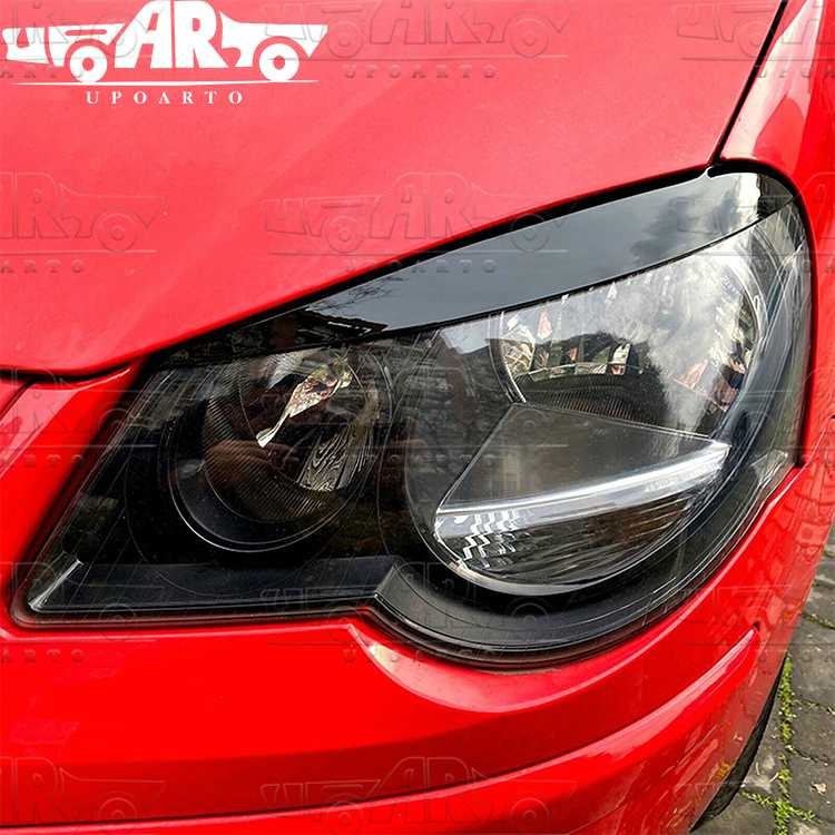 vw polo light brow cover