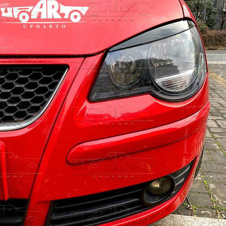 vw polo headlight eyebrows