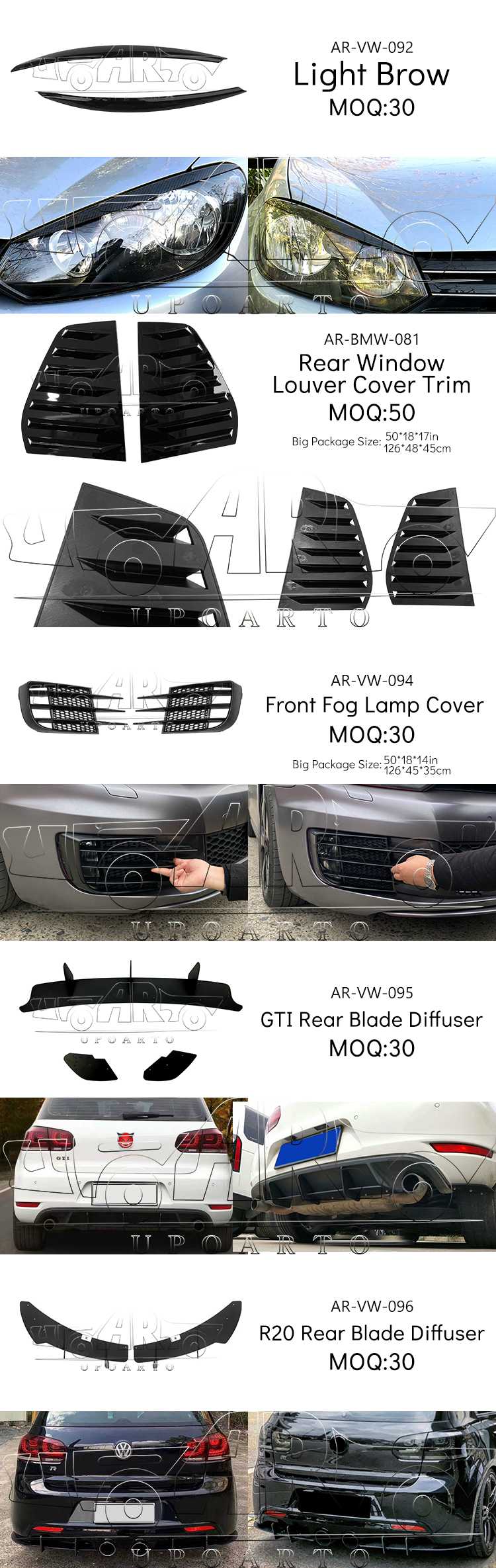 golf 6 rear wing