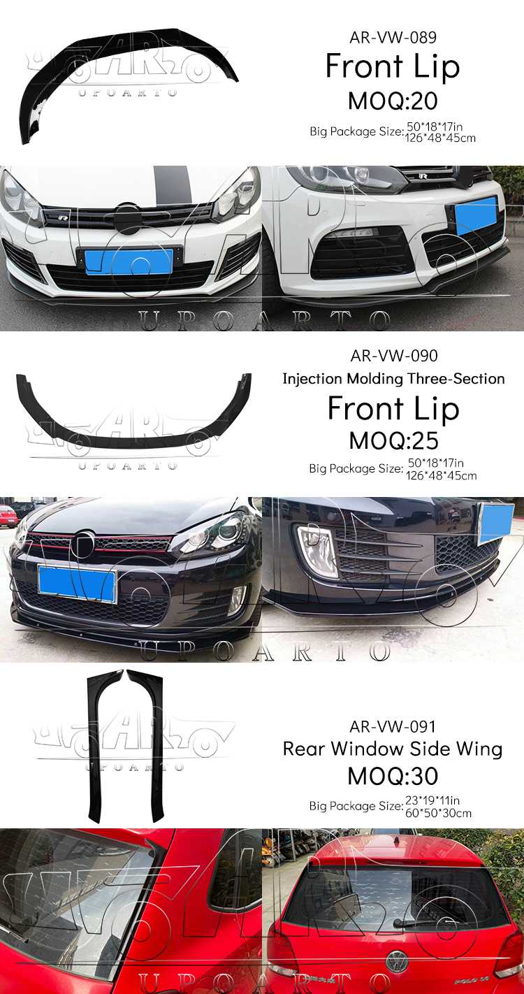 golf 6 front spoiler