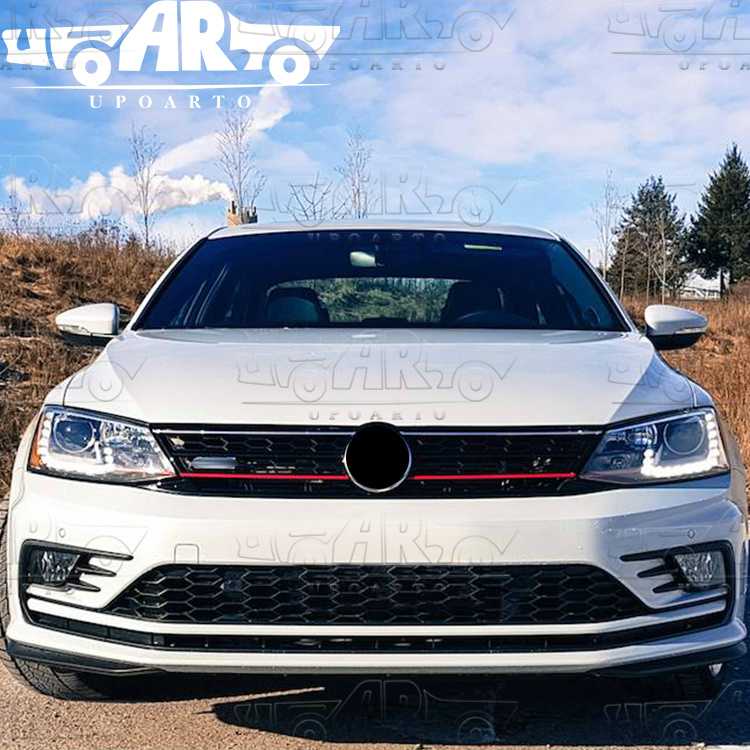 vw sagitar front grille carbon fiber