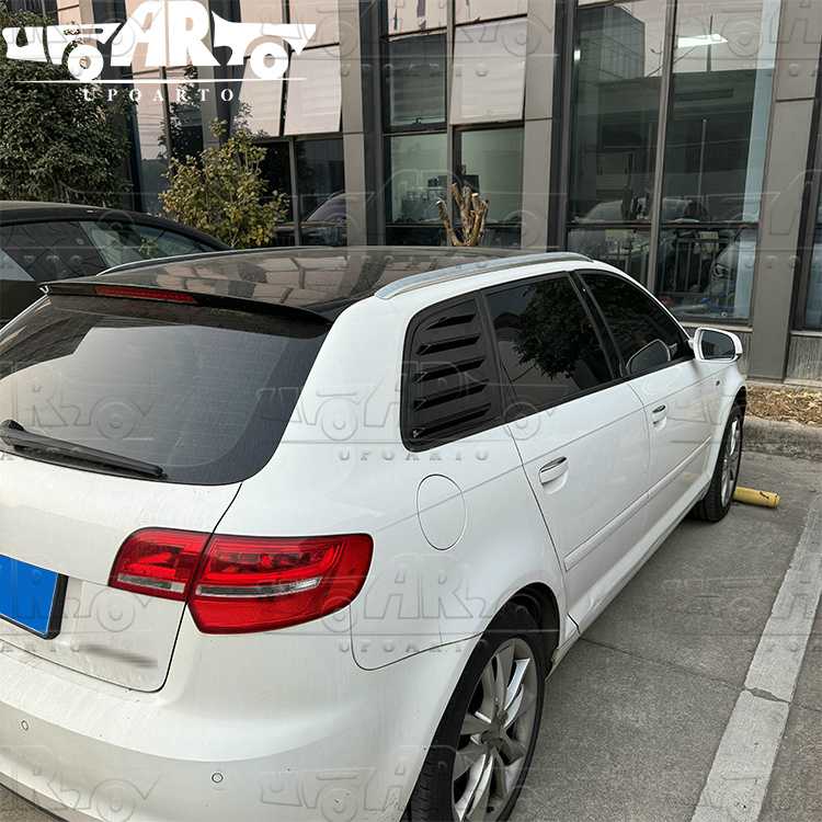 audi a3 rear window louver trim