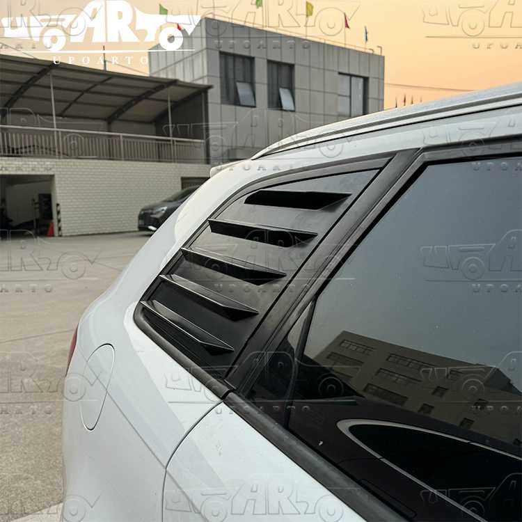 audi a3 rear window louver trim