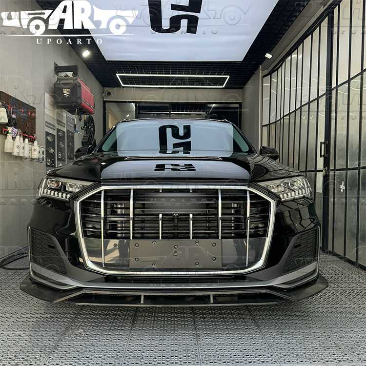 audi q7 s-line front lip bumper