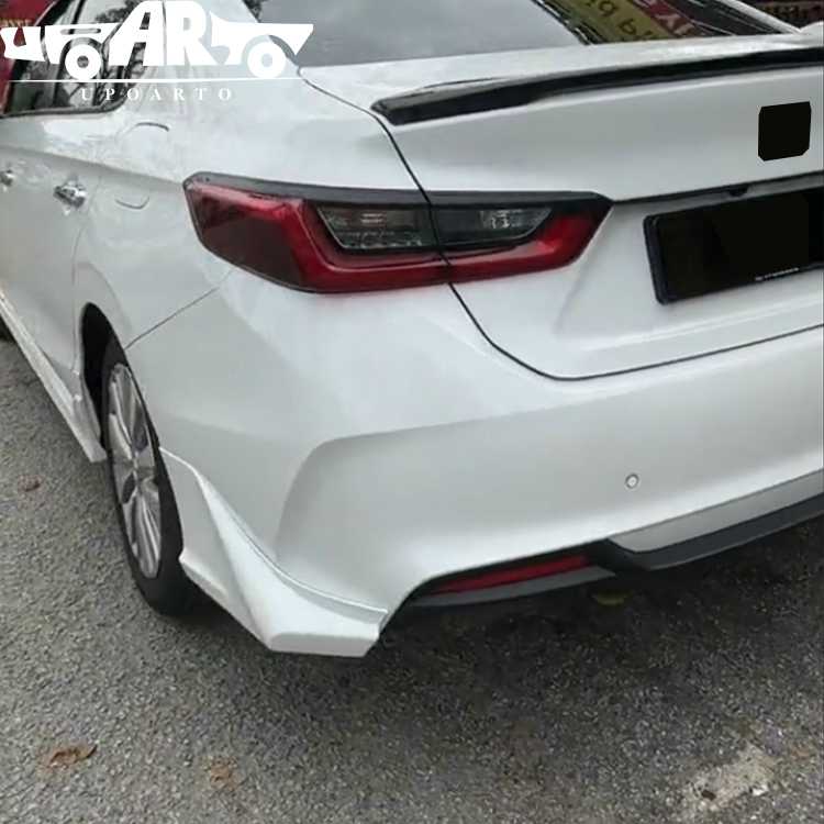 Honda City Rear Bumper Wrap Angle