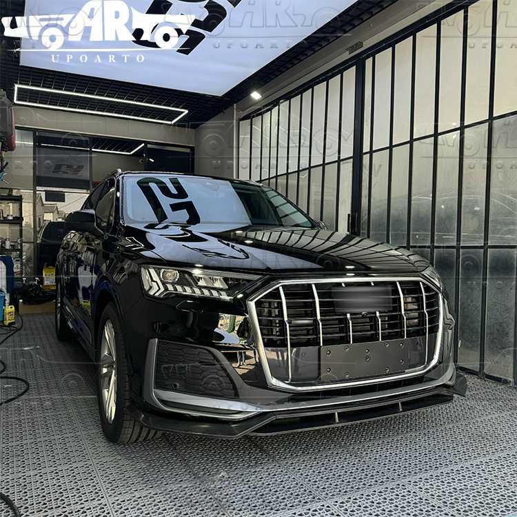 audi q7 s-line front lip bumper