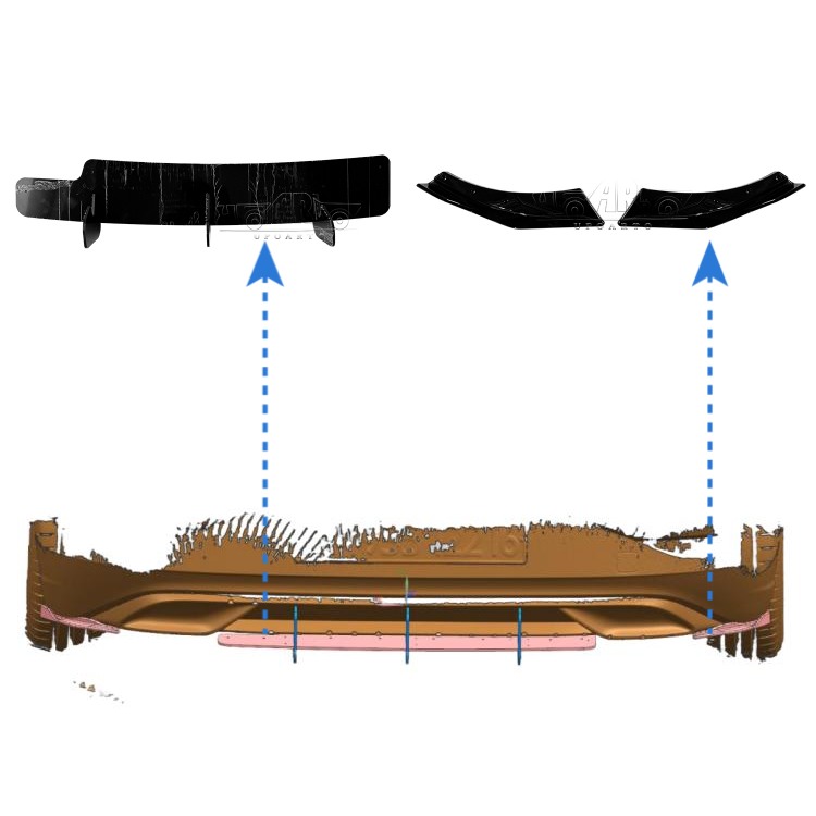 2021 polo rear bumper