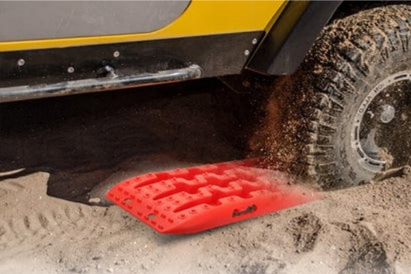 Traction Board in Sand