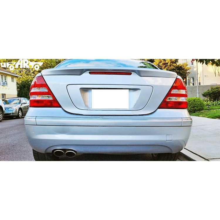 mercedes w203 trunk spoiler