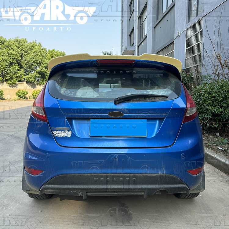 ford fiesta st spoiler 2008