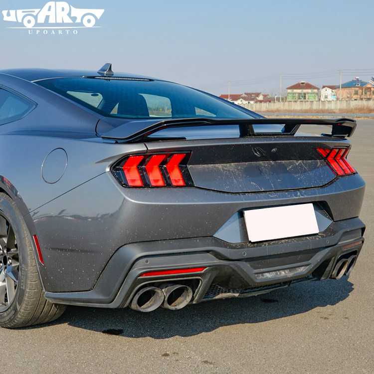 mustang factory spoiler