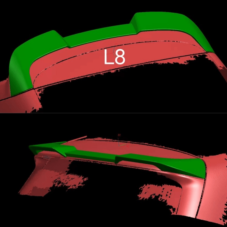 Lixiang L8/L9 Rear Spoiler