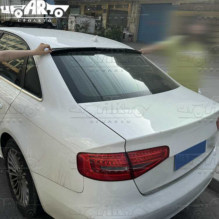 audi a4 rear window spoiler
