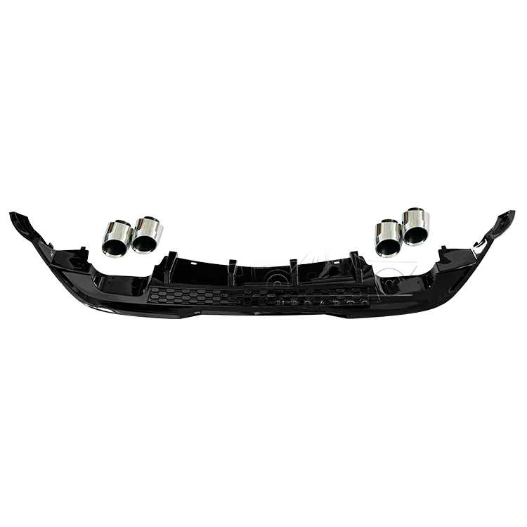 vw polo rear lip diffuser