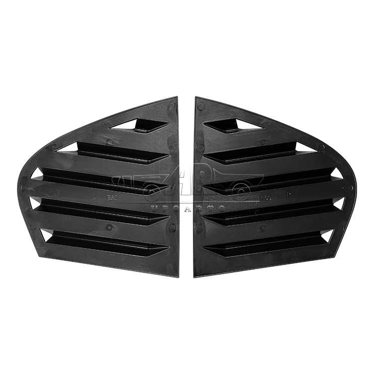 bmw e60 rear window louver trim cover