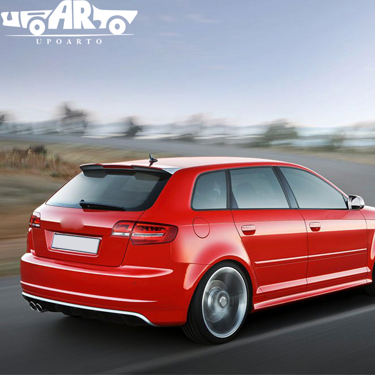 audi a3 rs3 rear roof spoiler