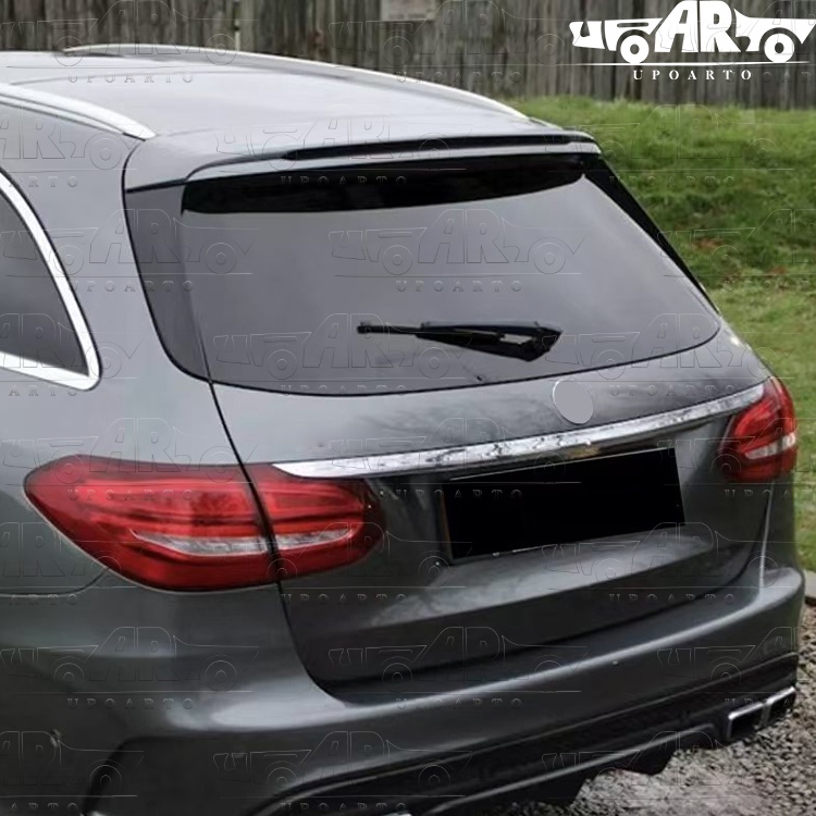 w204 rear trunk spoiler