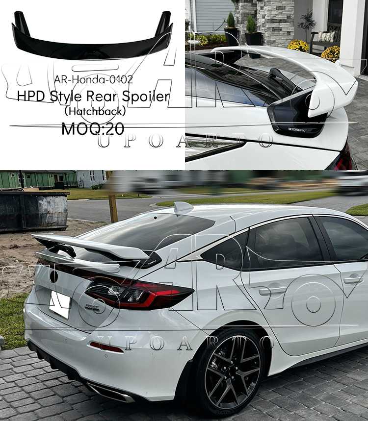 Honda 11th Gen Civic hb spoiler