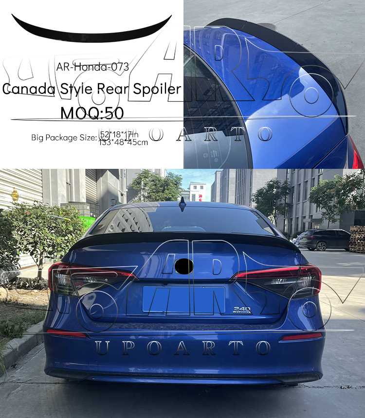 Honda 11th Gen Civic spoiler