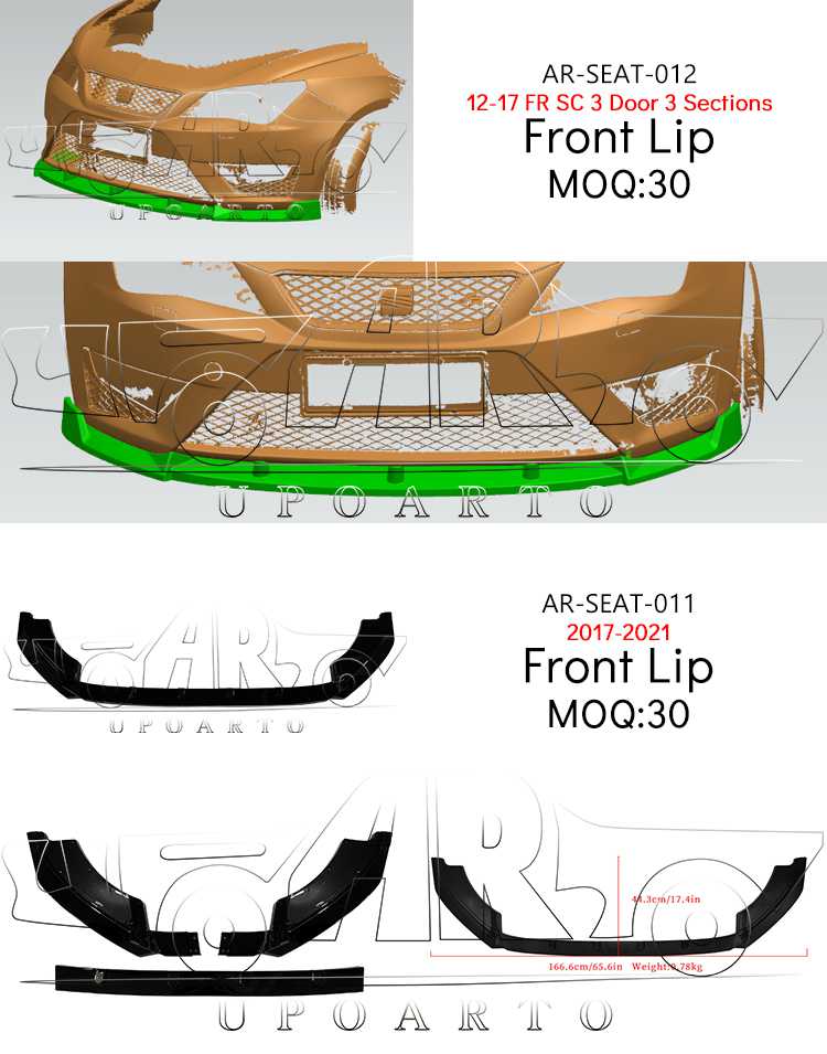 ibiza front splitter