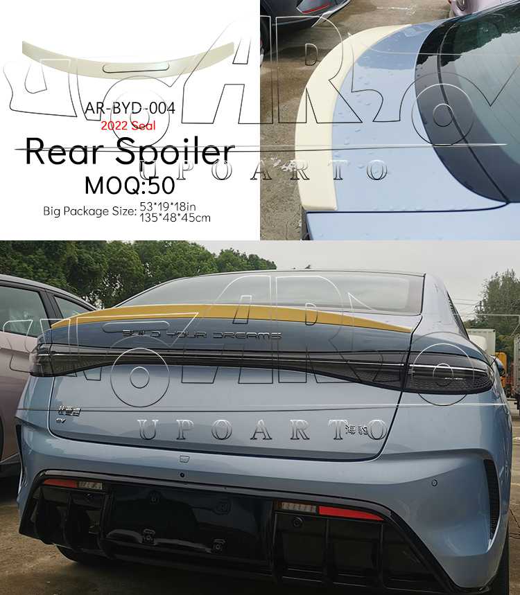 byd seal rear spoiler