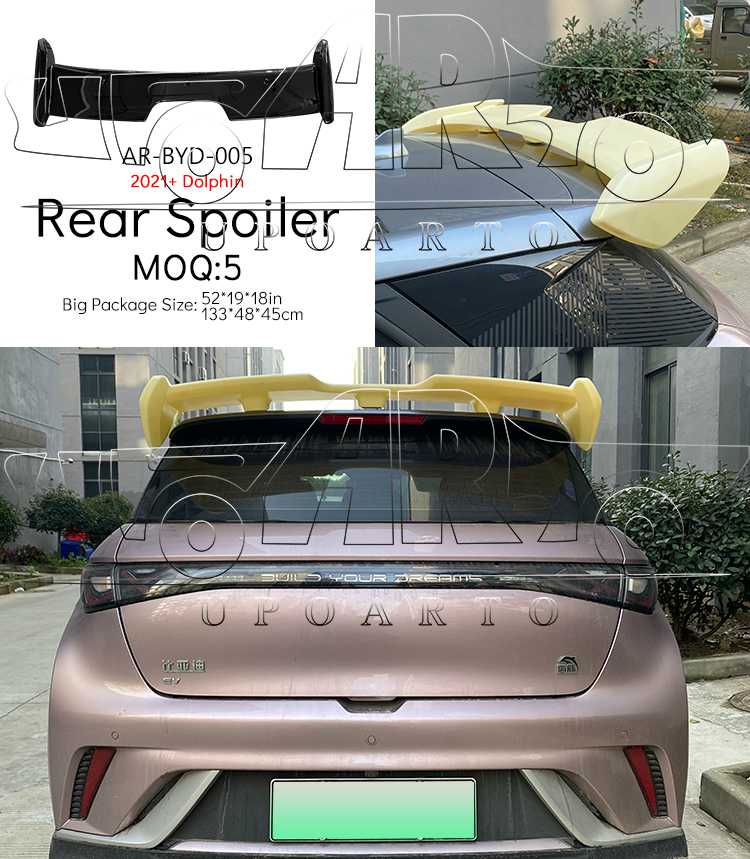 byd dolphin rear wing
