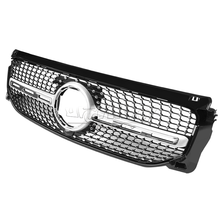 x247 diamond front bumper grill