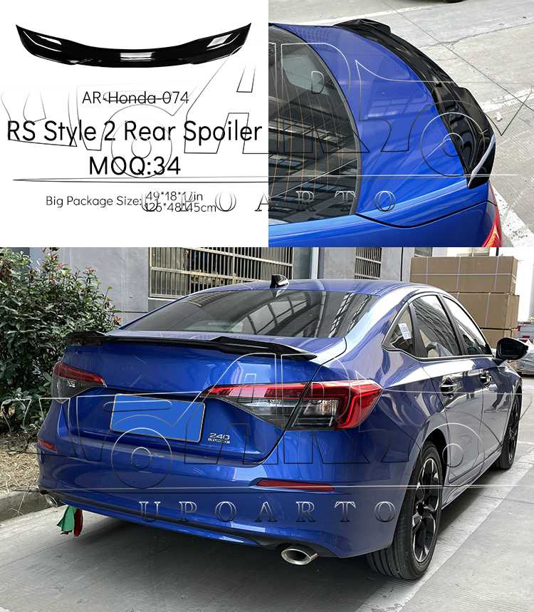 Honda 11th Gen Civic spoiler