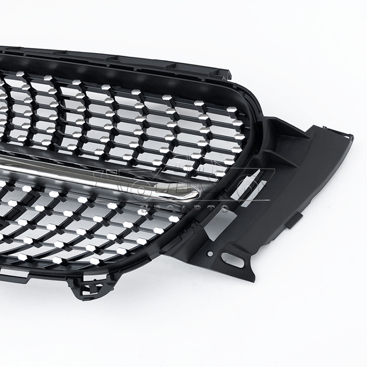 w213 diamond front bumper grille