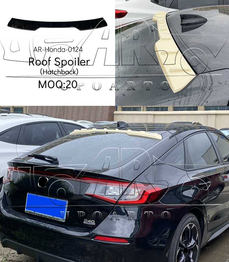 Honda 11th Gen Civic spoiler