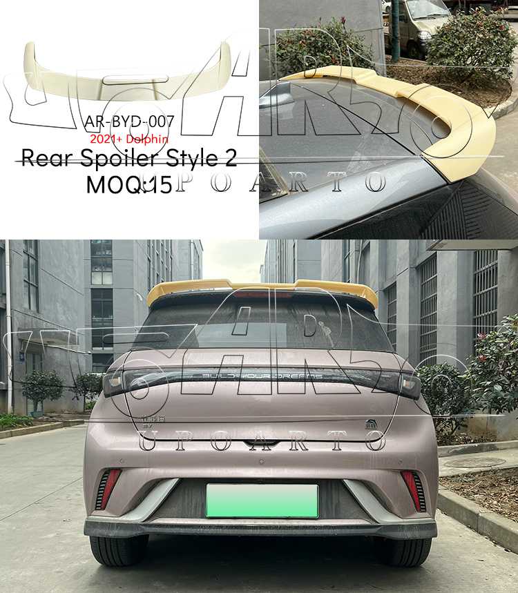 byd dolphin rear spoiler