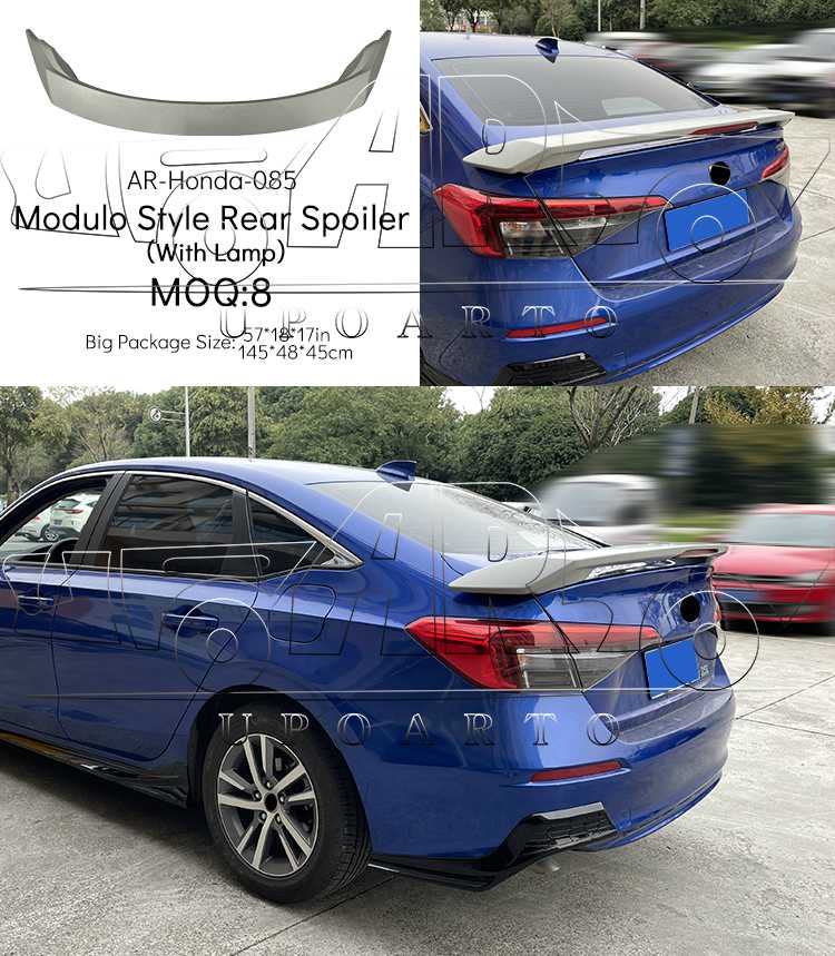 Honda 11th Gen Civic spoiler