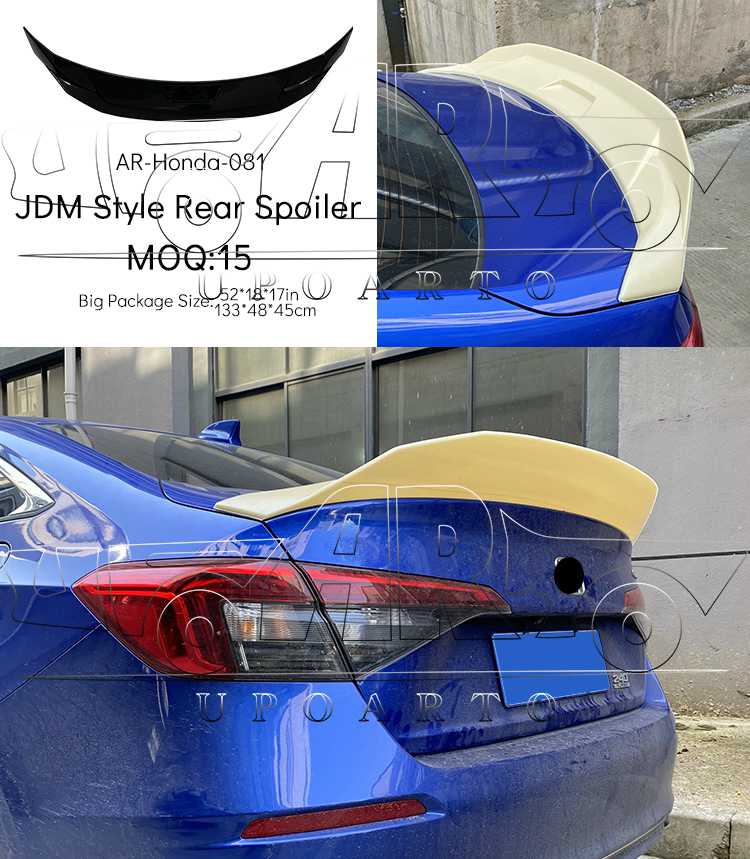 Honda 11th Gen Civic jdm spoiler