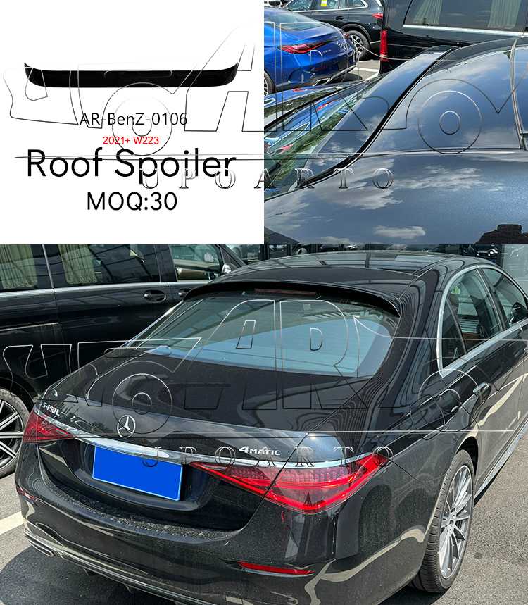 W223 Roof Spoiler