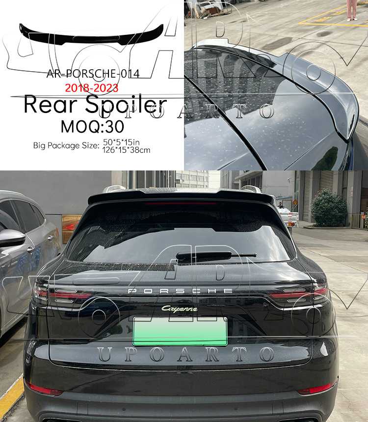 cayenne roof wing