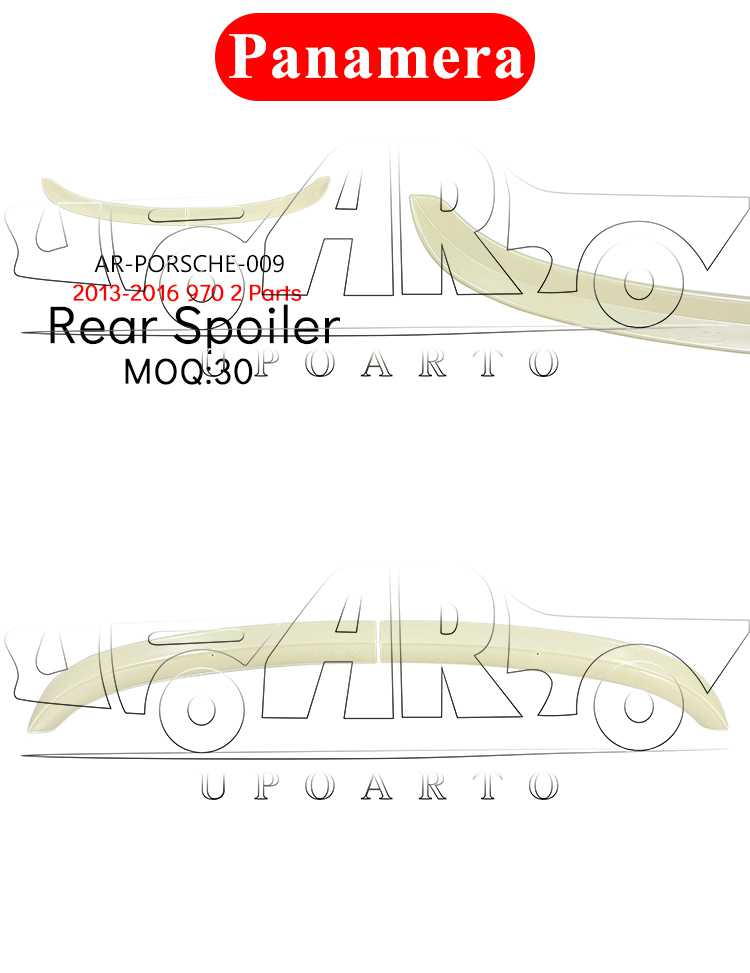 panamera spoiler