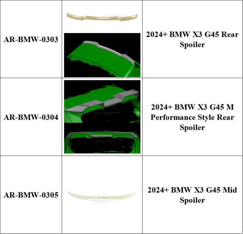 g45 car spoilers