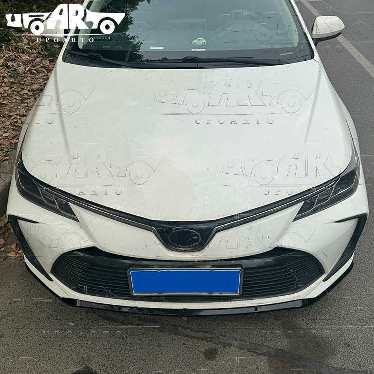 toyota corolla 2021 front bumper lip