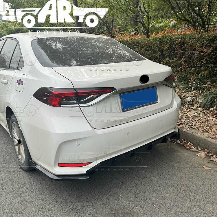 2021 toyota corolla rear side splitter