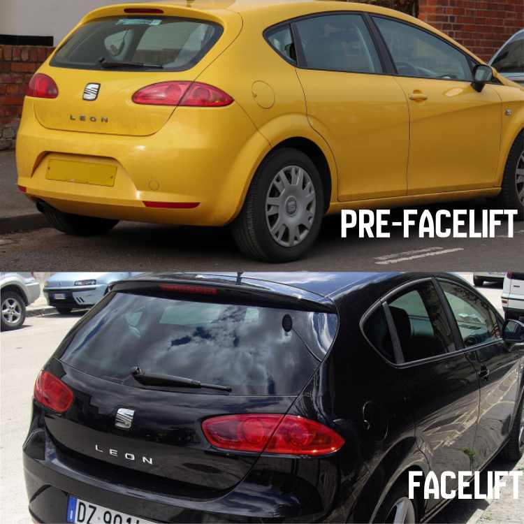 PRE FACELIFT AND FACELIFT LEON