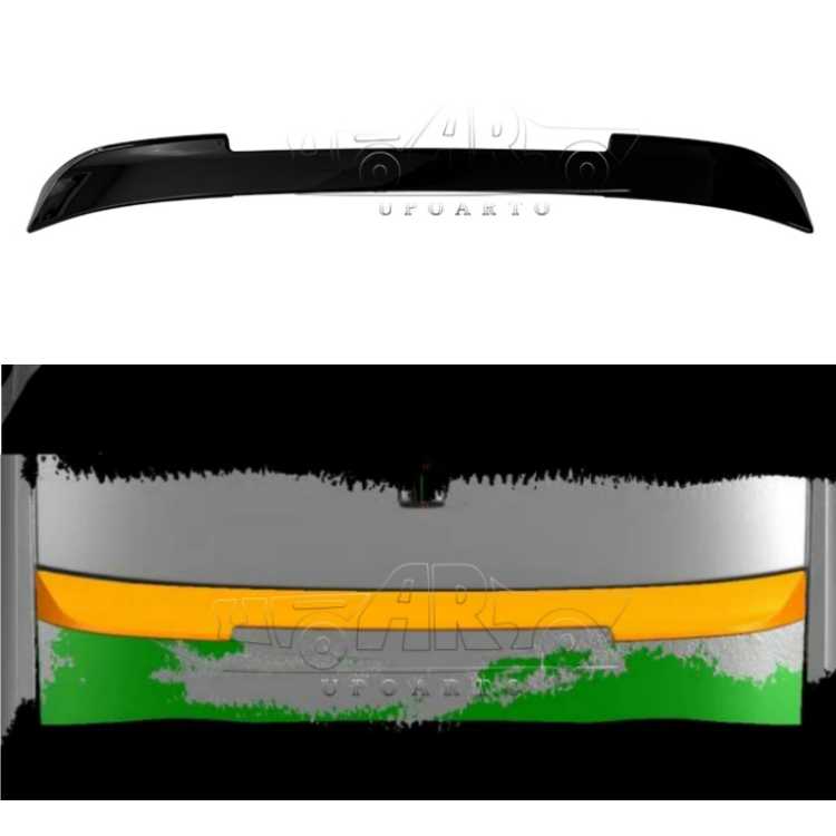 AR-Mustang-018 – 2024+ Mustang Style 1 Roof Spoiler
