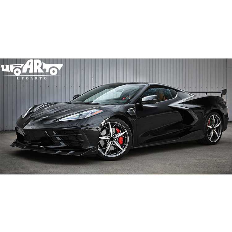 corvette c8 front bumper lip