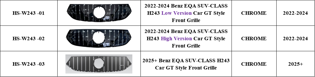 H243 Front Bumper Grill Trim GT R