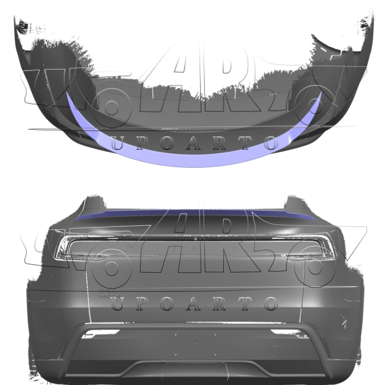 model y l style rear spoiler model y l style rear spoiler