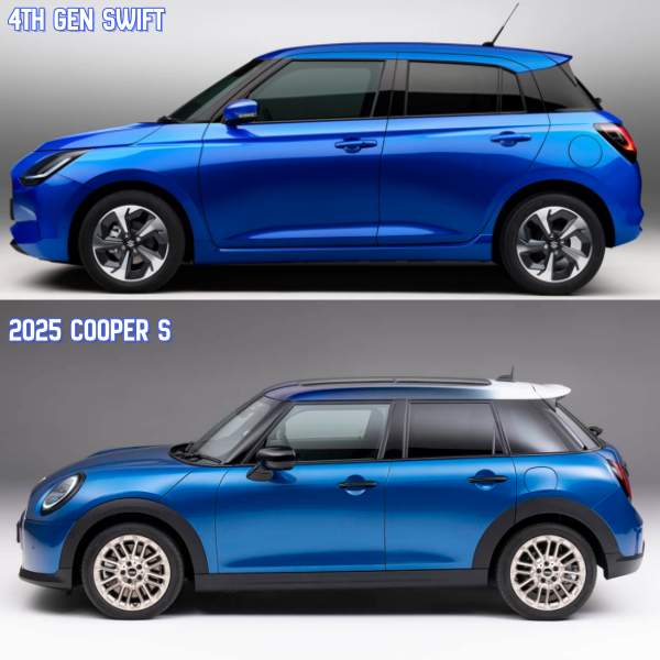 mini cooper vs 4th swift mini cooper vs 4th swift