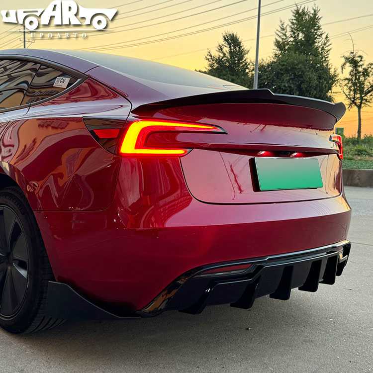 tesla model 3 abs diffuser