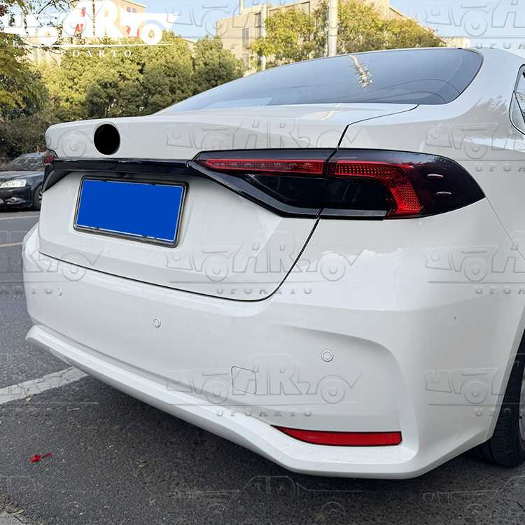 Corolla Sedan Tail Light Rear Overlay PreCut Tint Viny Cover Trim