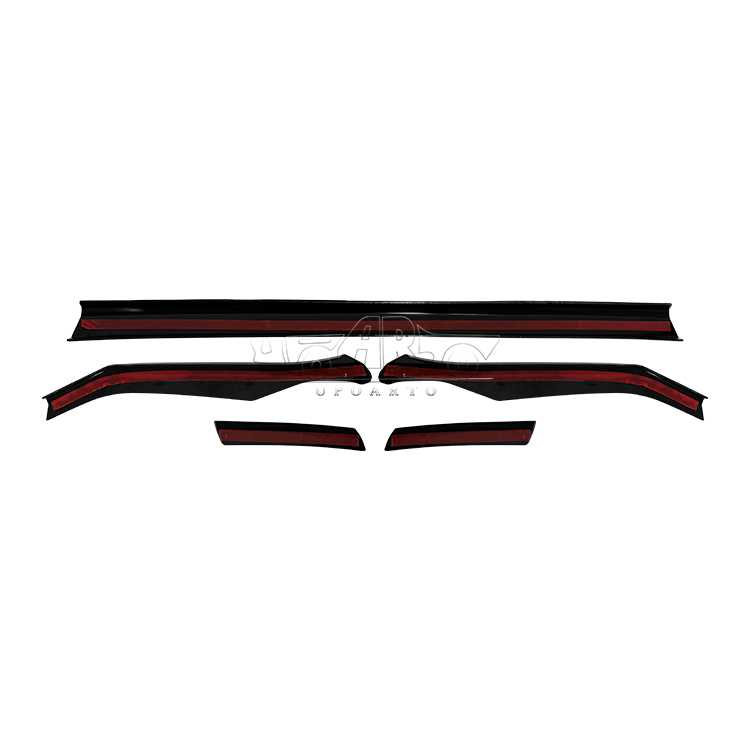Corolla Sedan Rear Trunk Trim Strip Cover Corolla Sedan Rear Trunk Trim Strip Cover